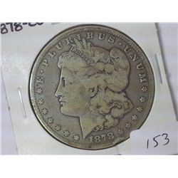 1878-CC MORGAN SILVER DOLLAR