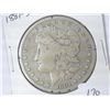 Image 1 : 1881-S MORGAN SILVER DOLLAR