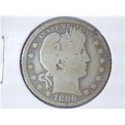 1895-O BARBER QUARTER