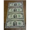 Image 1 : 4-1976 $2 FRN'S (UNC) CONSECUTIVE SERIAL NUMBERS
