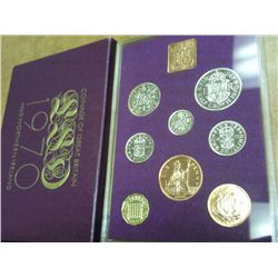 1970 GREAT BRITAIN AND NORTHERN IRELAND PROOF SET