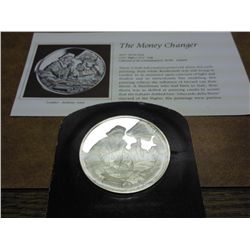 2 OZ STERLING SILVER ROUND REMBRANDT PROOF