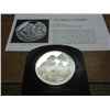 Image 1 : 2 OZ STERLING SILVER ROUND REMBRANDT PROOF
