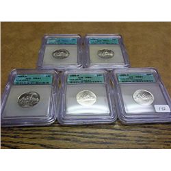 5-1999-D NEW JERSEY QUARTERS ICG MS67