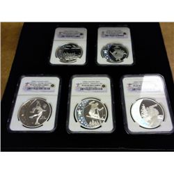 ROYAL CANADIAN MINT 2008 $25 OLYMPICS COIN SET NGC