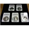 Image 1 : ROYAL CANADIAN MINT 2008 $25 OLYMPICS COIN SET NGC