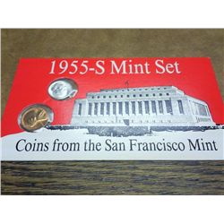 1955-S MINT SET (AS SHOWN) (UNC)