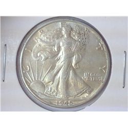 1945-S WALKING LIBERTY HALF DOLLAR