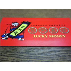 BEP LUCKY MONEY 1999 $1 FRN CRISP UNC