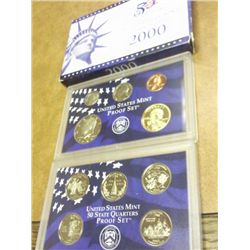 2000 US PROOF SET (WITH BOX)