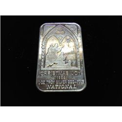1 TROY OZ .999 FINE SILVER INGOT