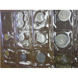 1983 MEXICO UNC SET 11 COINS (AS SHOWN)