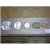 Image 1 : 1955 US SILVER YEAR SET (UNC)