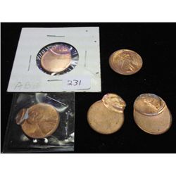 ERROR 5 OFF CENTER LINCOLN CENTS