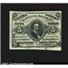 Image 1 : Fr. 1236 5c Third Issue Very Choice New.