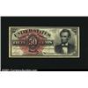 Image 1 : Fr. 1374 50c Fourth Issue Lincoln Choice About New.