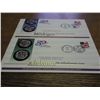 Image 1 : 2 US MINT 50 STATE QUARTER FDC'S (AL & MI)