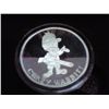 Image 1 : 1 TROY OZ .999 FINE SILVER ROUND "LOONEY TUNES"