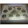 Image 1 : WWII SET (AS SHOWN) 4-35% SILVER JEFFERSON NICKELS