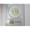 Image 2 : 1963-D WASHINGTON SILVER QUARTER PCGS MS65