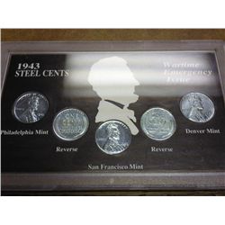 1943 STEEL WAR CENTS (AS SHOWN)