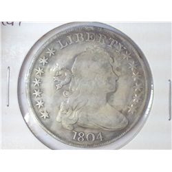 1804 BUST SILVER DOLLAR (COPY)