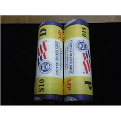 ROLLS OF 2009 P/D NORTHERN MARIANAS QUARTERS