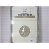Image 1 : 1956 WASHINGTON SILVER QUARTER NGC PF68