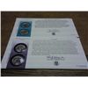 Image 2 : 2 US MINT 50 STATE QUARTER FDC'S (ME, VA)