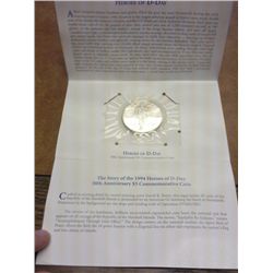 1994 MARSHALL ISLANDS $5 COMMEMORATIVE COIN (UNC)