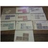 Image 1 : 10 PACKS OF UNUSED US POSTAGE 1953 & UP