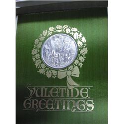 7-FRANKLIN MINT 1968 GREETING CARDS