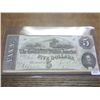 Image 1 : $5 CONFEDERATE STATES OF AMERICA CURRENCY