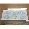 Image 2 : $5 CONFEDERATE STATES OF AMERICA CURRENCY
