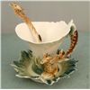 Image 1 : Franz Giraffe Porcelain Cup & Saucer Set w/ Spoon