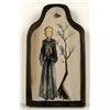 Image 1 : Original Painting on Board St. Saint Francis of Assisi