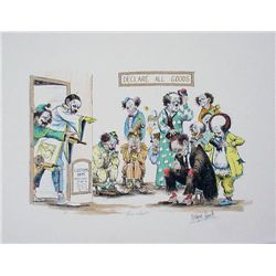 Wayne Howell Clown Caricature Fine Art Print YOUR NEXT