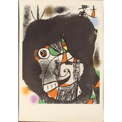 Joan Miro Revolution II Abstract Art Print