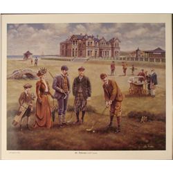 Lee Dubin : St. Andrews Golf Course Art Print
