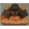 Image 1 : JAPANESE SAMURAI HELMET VINTAGE COPY RESTING PILLOW
