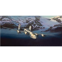 Aviation Art Liberator Jack Fellows B-24