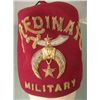 Image 3 : VINTAGE SHRINER'S MASONIC FEZ- BULLION MEDINAH MILITARY