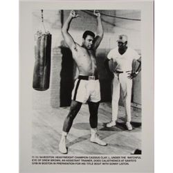 Muhammad Ali Cassius Clay Sonny Liston Boxing Photo