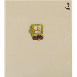 Spongebob Cel Production Original Useless Ear Plugs Art