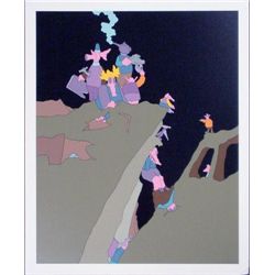 Weird Wild Wacky Cartoon Style JAKUBOWICZ Art Print