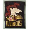 Image 1 : VINTAGE ILLINOIS NATIONAL GUARD PATCH