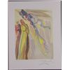 Image 1 : After Dali Divine Comedy TWO CIRCLES OF SPIRITS Print