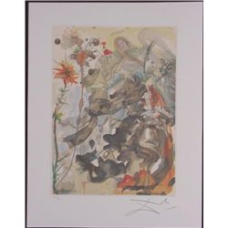 After Dali Divine Comedy APPARITION OF ST. JAMES Art