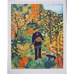 Vibrant HOMAGE TO ROUSSEAU Signed LE Art Print