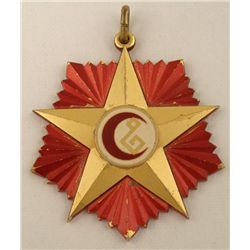 AFGHANISTAN WOUND BADGE AWARD MEDAL STAR 7 STARBURST